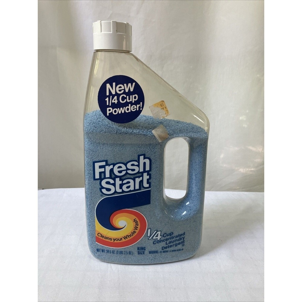 Vintage Fresh Start Concentrated Powder Laundry Detergent‎ King Size 34.5 Oz